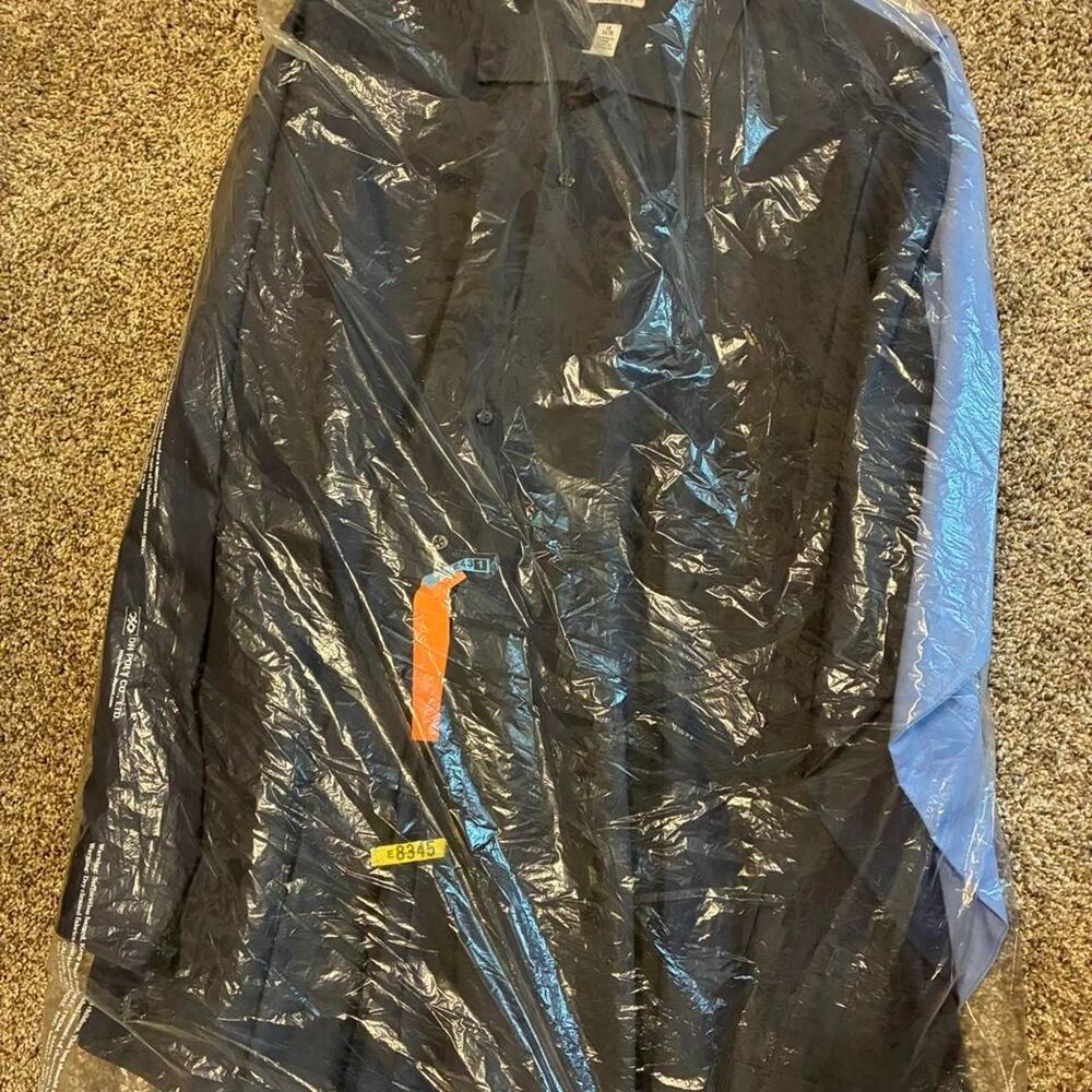 Van-heusen Men's Navy and Blue Shirt